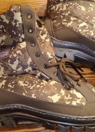 Чоловічі зимові черевики на хутрі "military". військторг. стильні5 фото