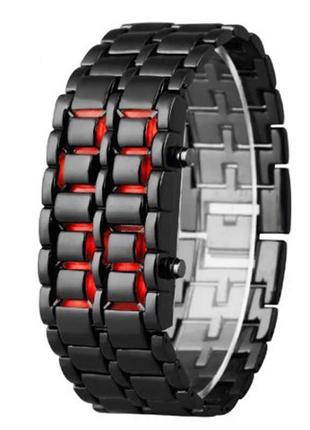 Годинник-браслет led watch iron samurai або snake