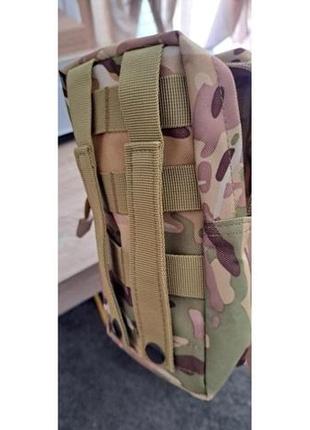 Тактична поясна сумка molle 600d, камуфляж, хакі