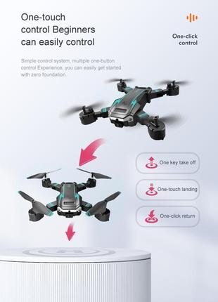 Квадрокоптер дрон g6 pro, 4k, ширококутна hd-камера, gps, fpv15 фото