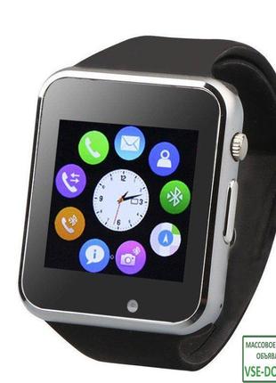 Смарт-годинник smart watch x6 black смарт годинник (jet phone sp1