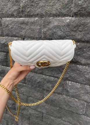 Сумка gucci mini одно отделение ст. 15007 ▫️размер: 16x9см ▫️внутри лого ▫️одно отделение ▫️упаковка9 фото