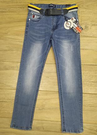 Підліткові джинси для хлопчика 140-164р.