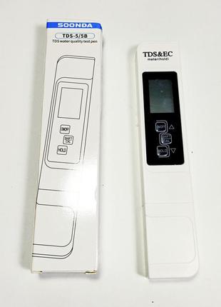 Комбінований солемер і кондукметр tds/ec метр