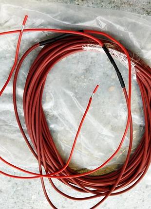 33 ом/м. нагревательный карбоновый кабель 12к электрический теплы