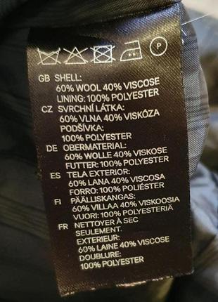 Продається стильне жіноче вовняне пальто піджак від h&amp;m5 фото