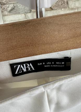 Женские белые брюки zara4 фото