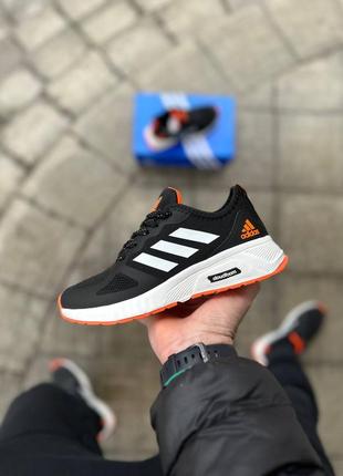 Кроссовки clog adidas с оранжевым