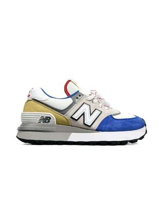 New balance 574 legacy grey/blue/yellow1 фото