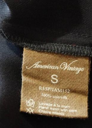 Сорочка american vintage 100% шовк1 фото