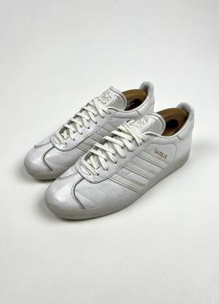 Оригинальные кожаные кеды adidas gazelle