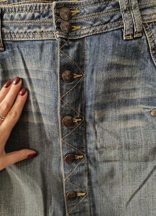 Мини юбка юбка джинсовая2 фото