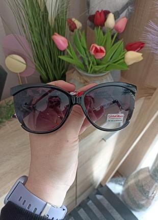 Сонцезахисні окуляри оправа в квітковий принт 🌹💐1 фото