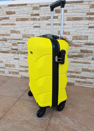 Дорожній чемодан фірми fly 147 yellow5 фото