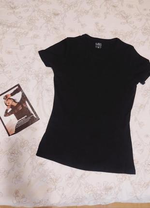 Черная футболка в рубчик, женская футболка, базовая футболка в рубчик, распродажа, женская обувь и одежда