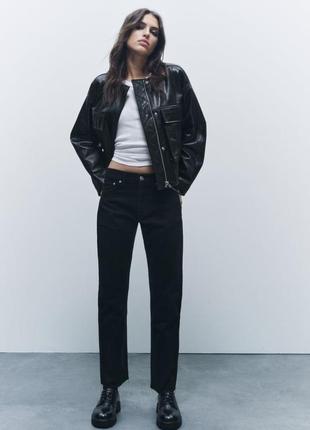 Длинные свободные джинсы от zara woman, 38р, оригинал1 фото