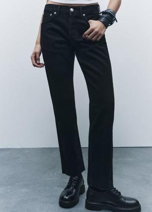 Длинные свободные джинсы от zara woman, 38р, оригинал5 фото