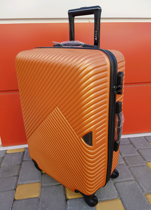 Валіза середній фірми fly luggage 2702 m orange