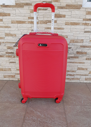 Новинка валізу виробництво польща фірми fly 1093 red12 фото