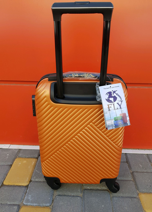 Валіза міні фірми fly luggage 2702 xs orange2 фото