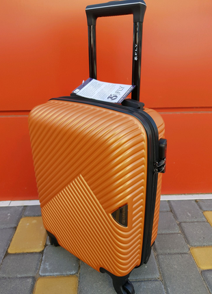 Валіза міні фірми fly luggage 2702 xs orange3 фото