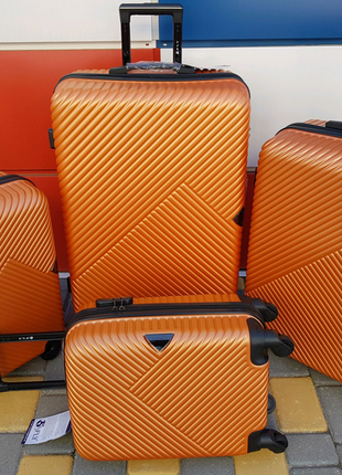 Валіза міні фірми fly luggage 2702 xs orange13 фото