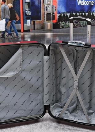Міцний надійний валізу fly 960 полікарбонат+abc4 фото