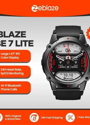 Смарт годинник zeblaze vibe 7 lite black 2023