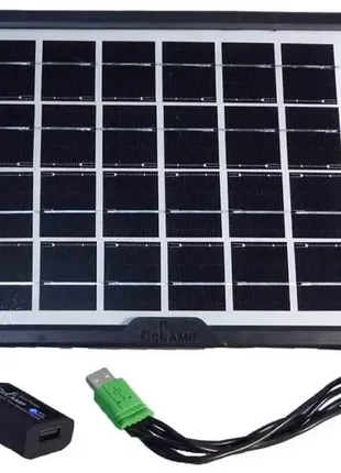 Солнечная панель зарядка cclamp cll-680 с usb выходом