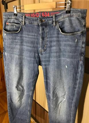 Чоловічі джинси штани hugo boss size 34/32 оригінал6 фото