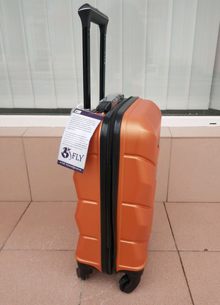 Валізи дорожні фірма fly 147 luggage помаранчевий4 фото