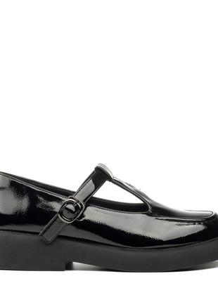 Туфлі жіночі лаковані чорні 2175т-с2 фото