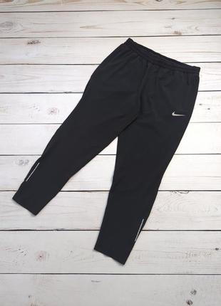 Легкие спортивные штаны nike dri fit / найк драй фит тренировочные беговые2 фото