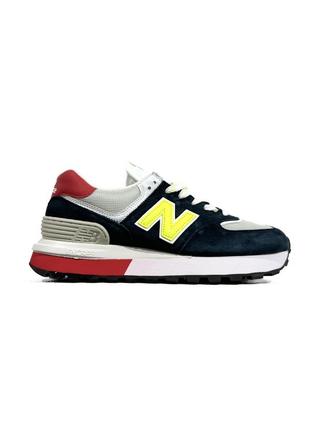 New balance 574 legacy black/yellow/red