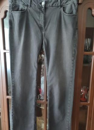 Нові шикарні стрейчеві джинси m&s. великий розмір. батал.3 фото