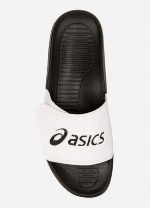 Мужские шлепанцы asics as002 белый, черный 39 (1173a005-101)3 фото