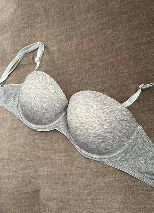 Бюстгальтер пуш-ап без бретелей victorias secret, виктория сикрет оригинал
