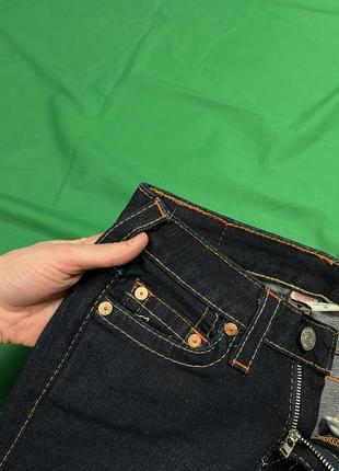 True religion raw denim jeans usa плотні джинс індіго денім тру реліжн6 фото