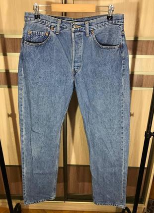 Мужские джинсы штаны vintage levi’s 501 size 34/30 оригинал5 фото