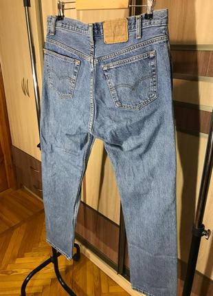 Мужские джинсы штаны vintage levi’s 501 size 34/30 оригинал2 фото
