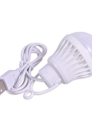 Лампочка з usb (7w) 5w 3w5 фото