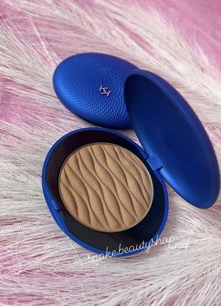 Бронзер kiko milano blue me silky bronzer. бронзер кіко мілано. скульптор для обличчя