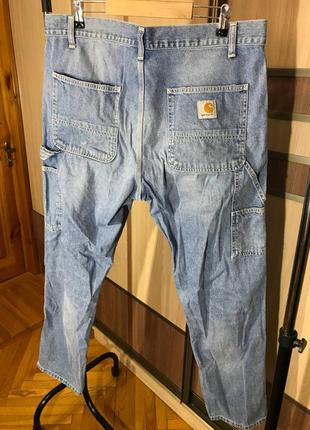 Чоловічі джинси штани сarhartt size 34/32 оригінал2 фото