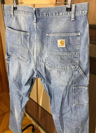 Чоловічі джинси штани сarhartt size 34/32 оригінал3 фото