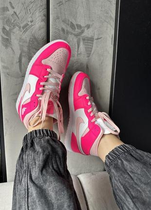 Nike air jordan 1 retro high pink5 фото