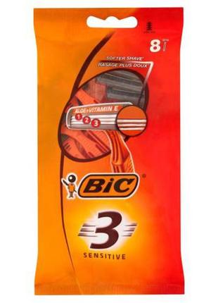 Станок для гоління bic 3 (8 шт.)