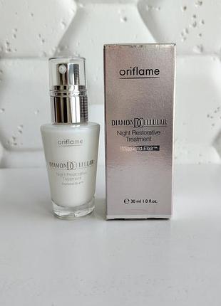 Ночной обновляющий клеточный крем орифлейм диаманд oriflame diamond cellular elixir