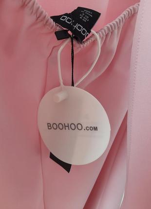 Розовое платье boohoo5 фото