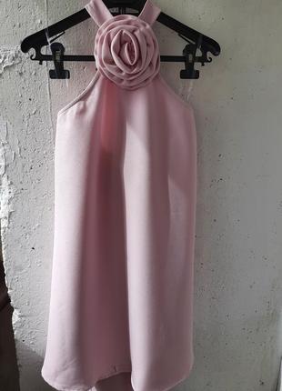 Розовое платье boohoo9 фото