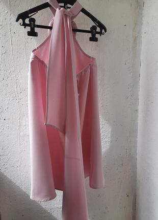 Розовое платье boohoo4 фото